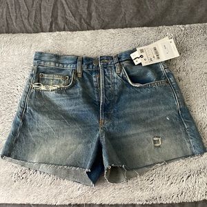 Zara Jean shorts. Blue size 34 (2)